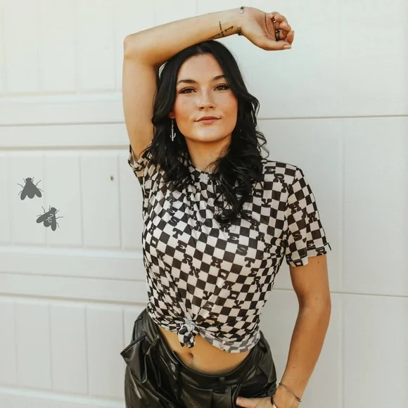 2FlyCo Slang N Bang Mesh Top & Cami - Picture 3 of 12